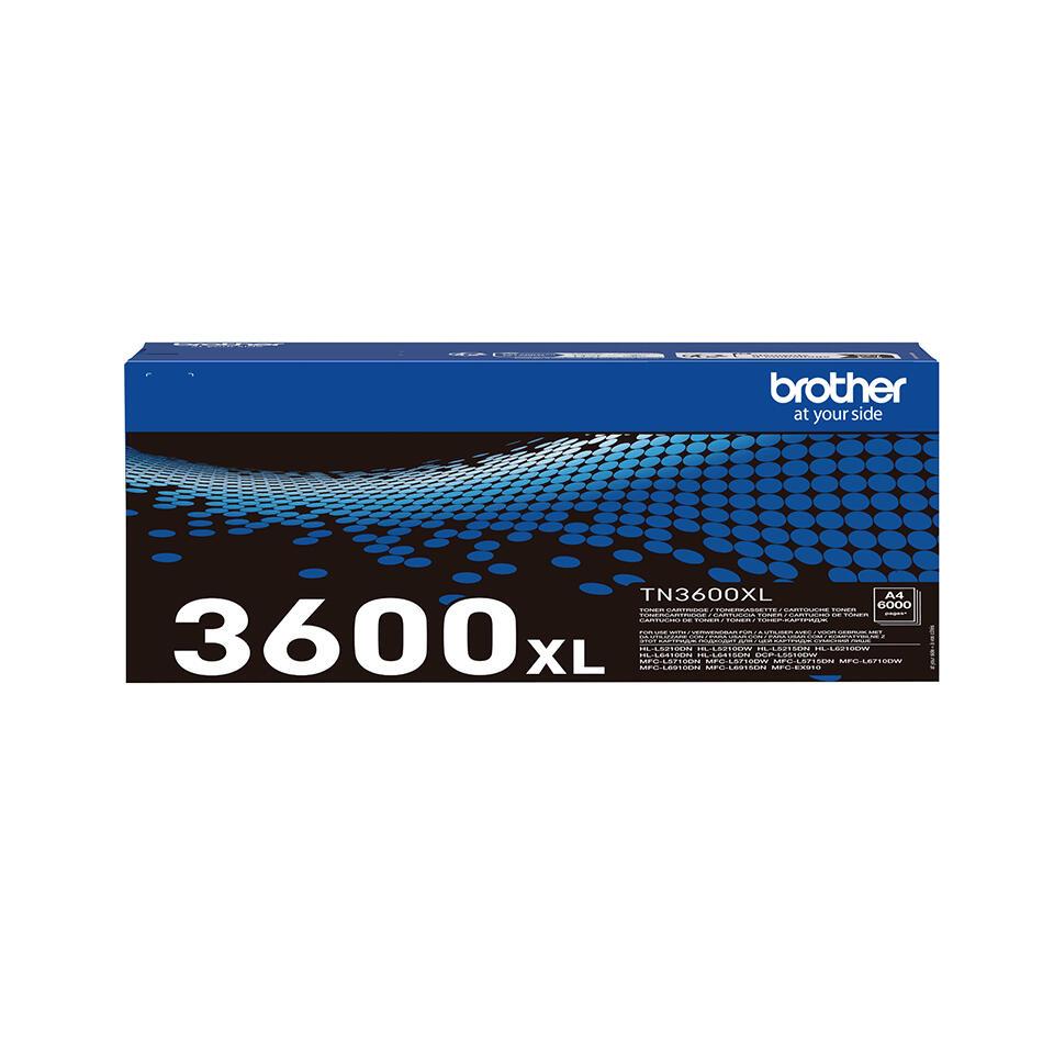 Brother Tóner TN-3600XL / TN3600XL Negro XL