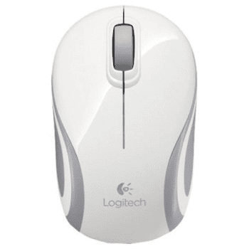 Logitech Maus ZM187W / 910-002735 Weiß