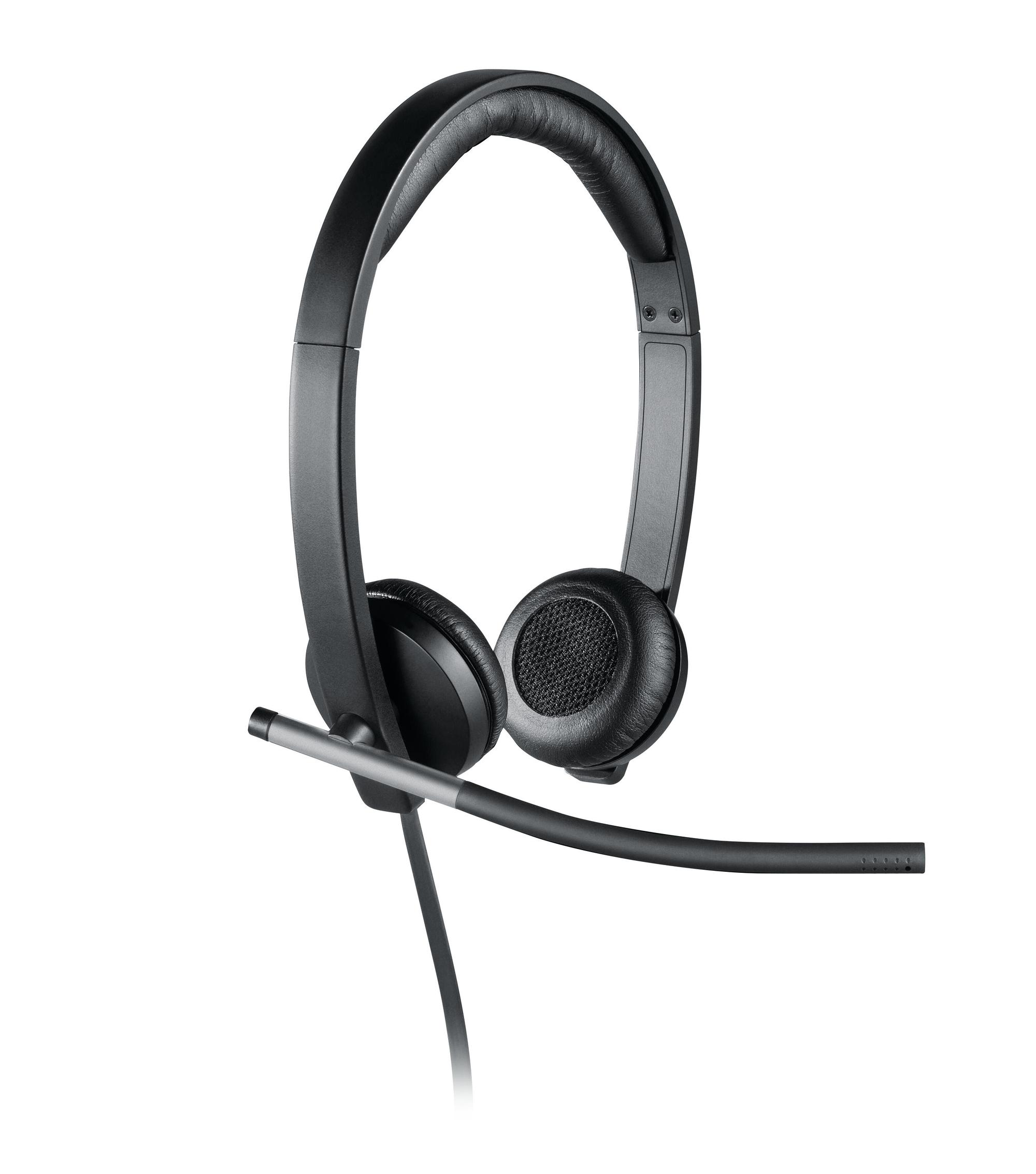 Logitech Headset H650e / 981-000519 Black, silver