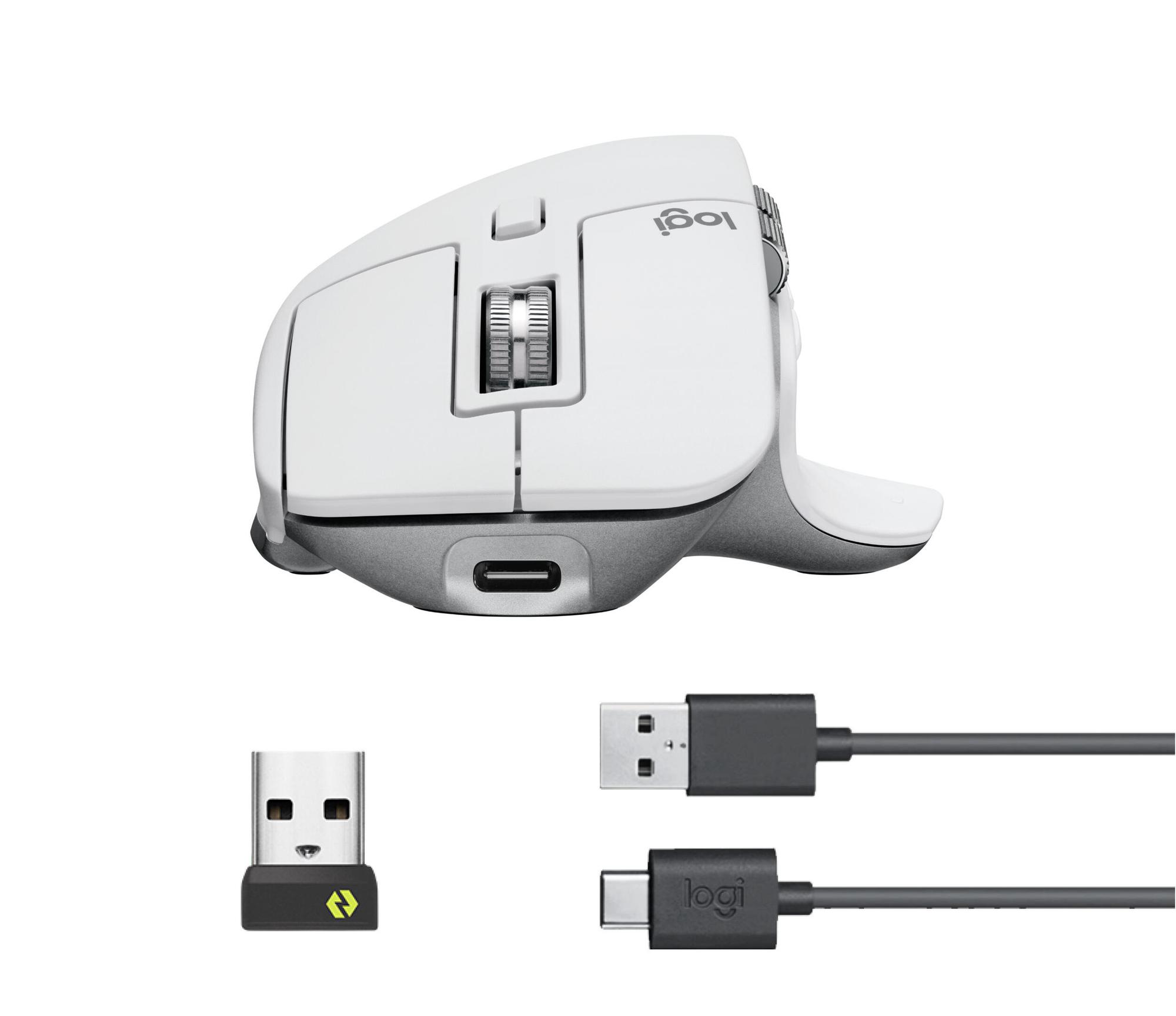 Logitech Ratón MX Master 3S Performance / 910-006560 Gris