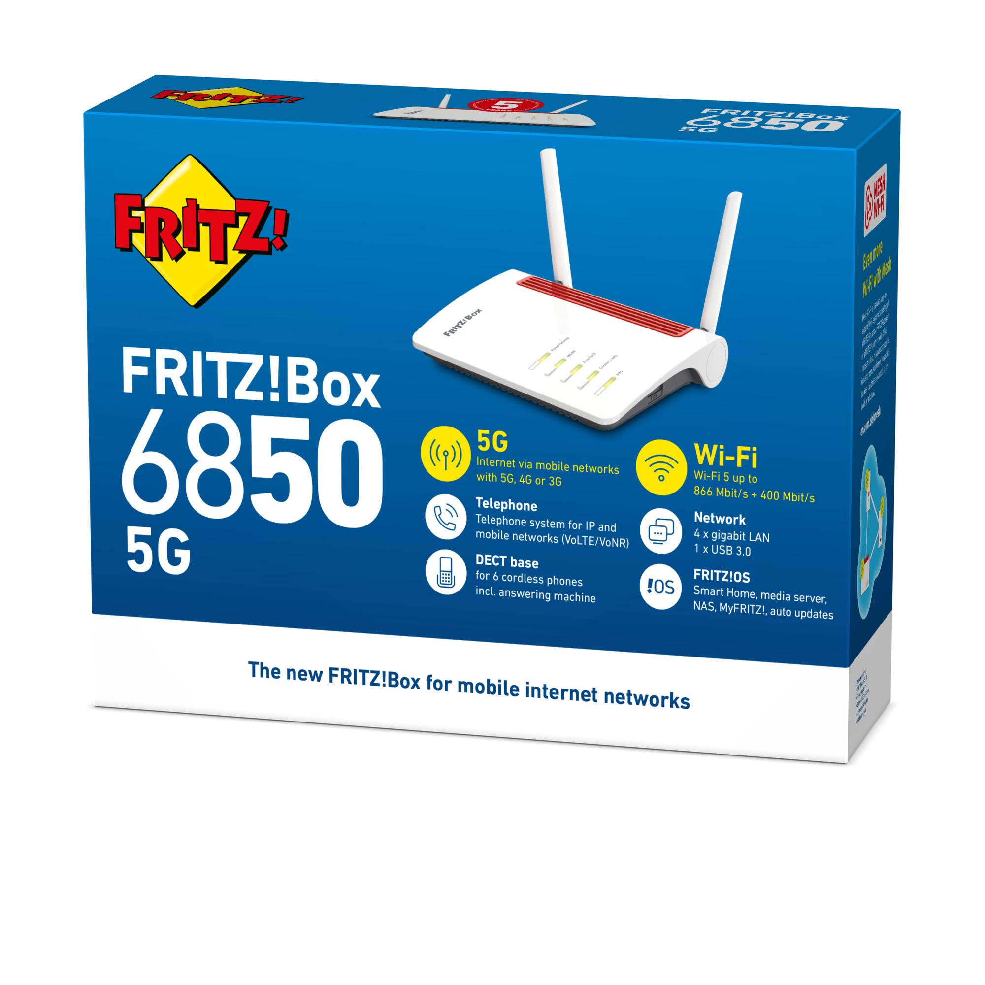 Fritz! Router 6850 5G / 20002928 Bianco