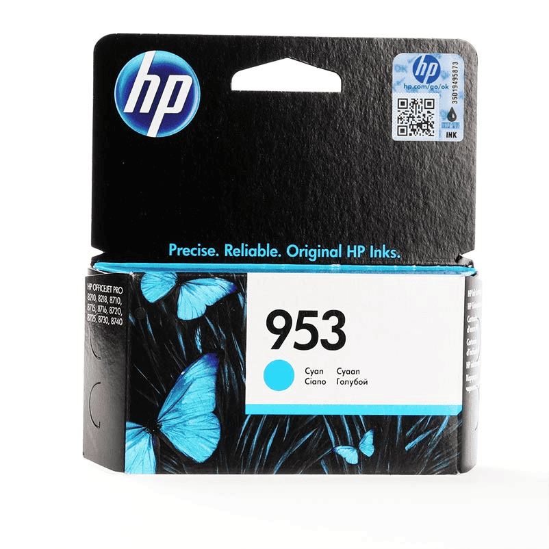 HP Tinta 953 / F6U12AE Cian