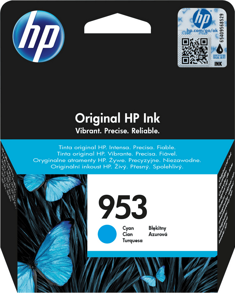 HP Tinte 953 / F6U12AE Cyan