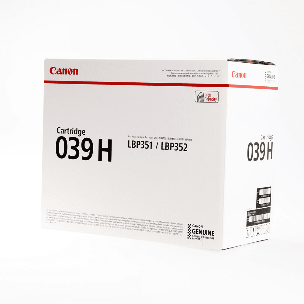 Canon Toner 039H / 0288C001 Schwarz XL