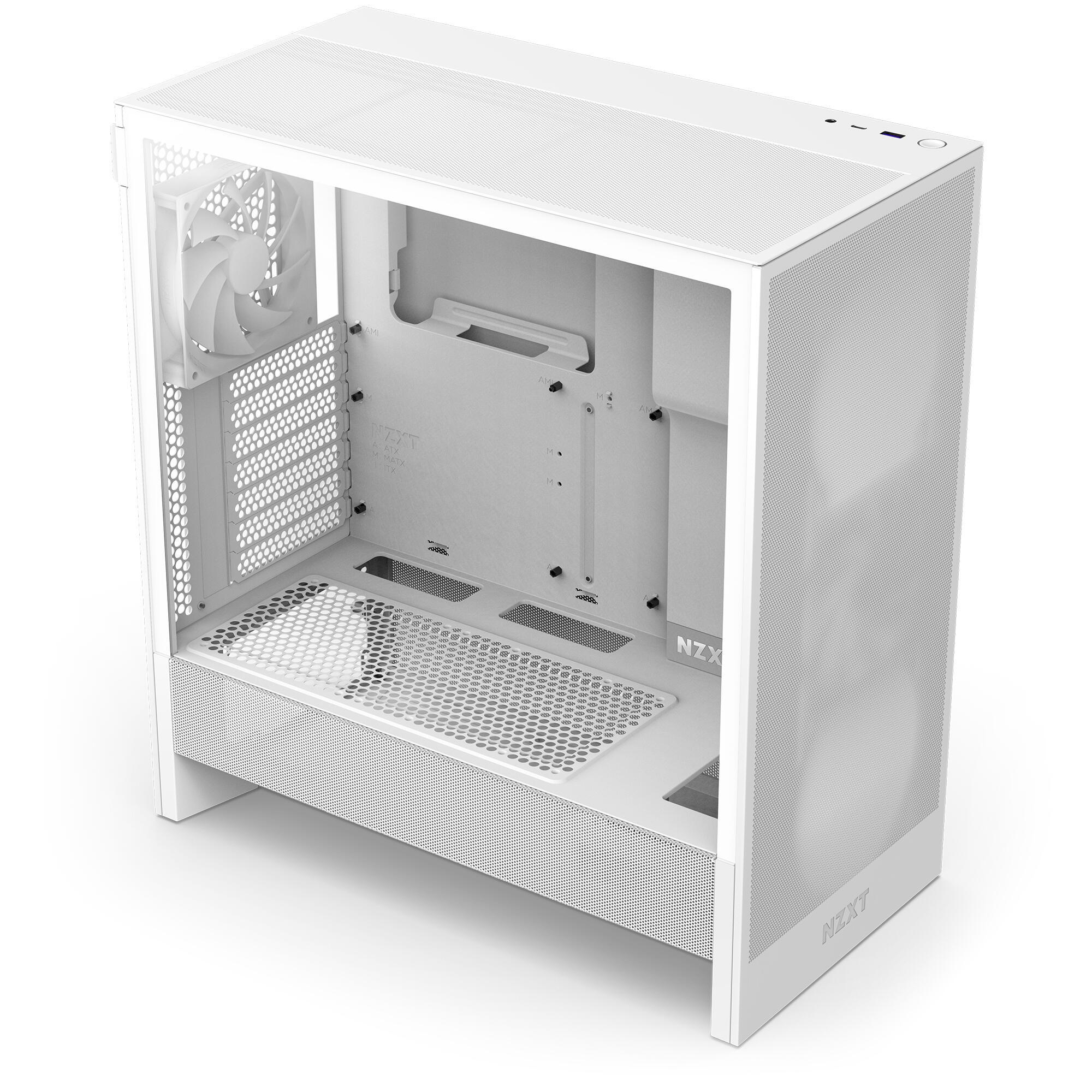 NZXT Alloggiamento per PC H series H5 Flow / CC-H52FW-01 Bianco