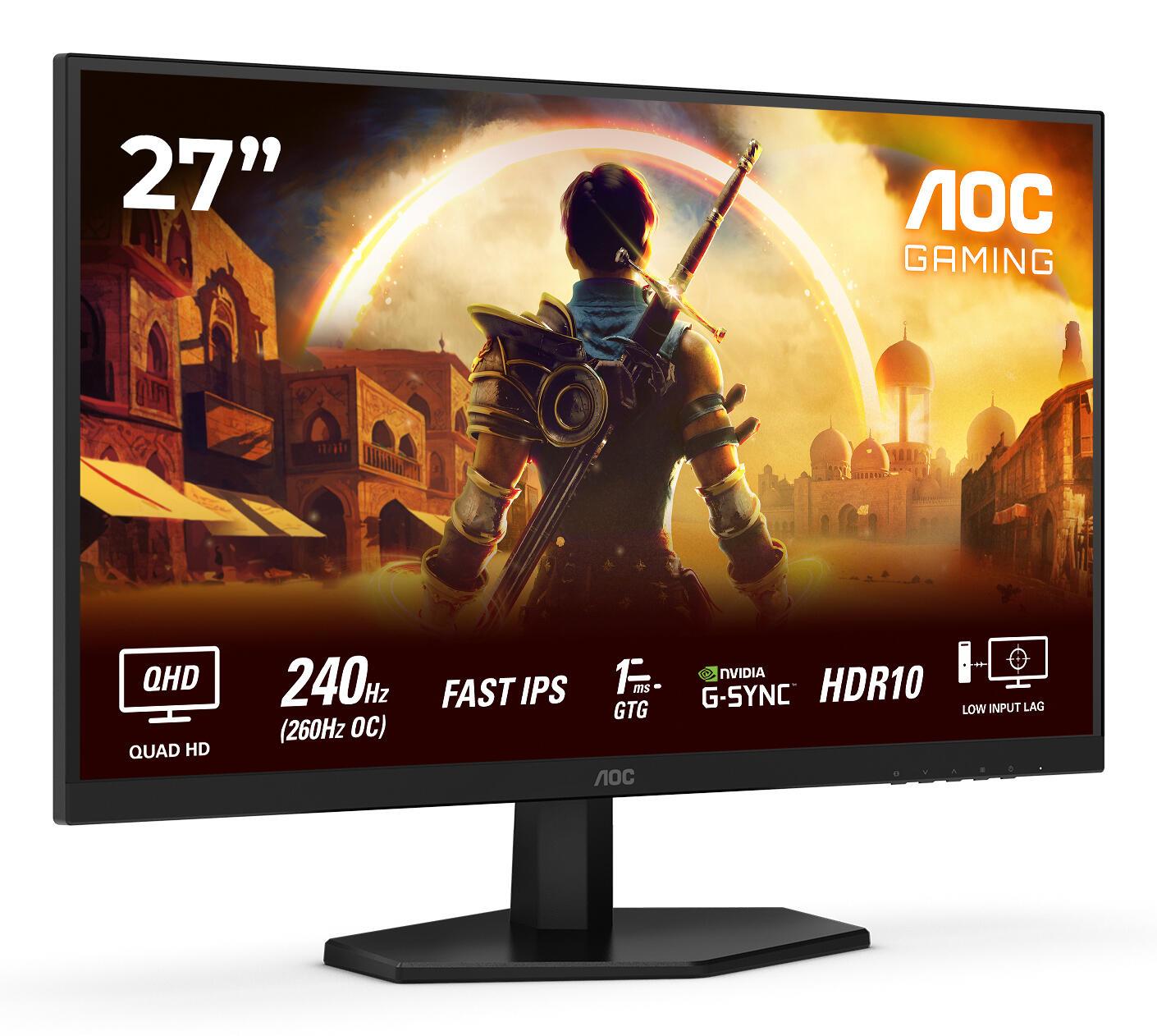AOC Monitor Q27G42ZE / Q27G42ZE Negro, rojo 68,6 cm (27")