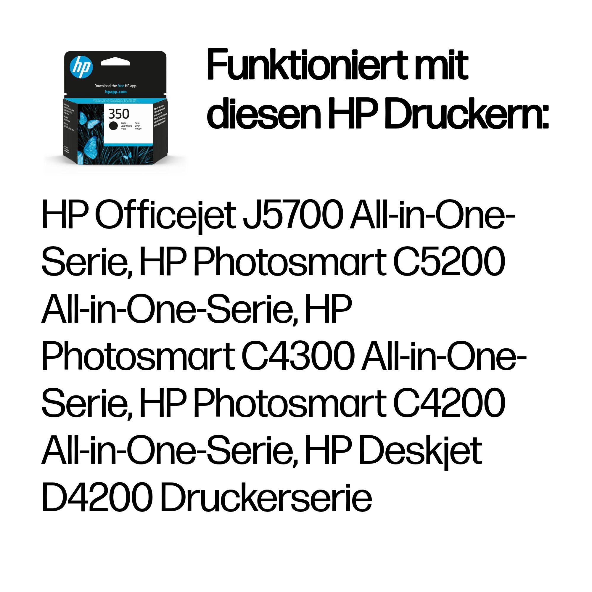 HP Ink 350 / CB335EE Black Standard