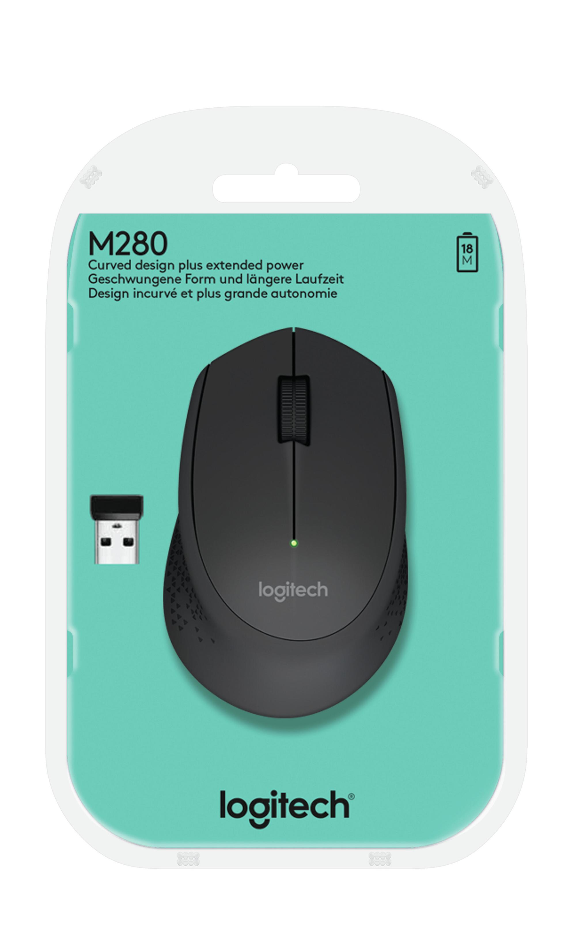 Logitech Mouse M280 / 910-004287 Nero