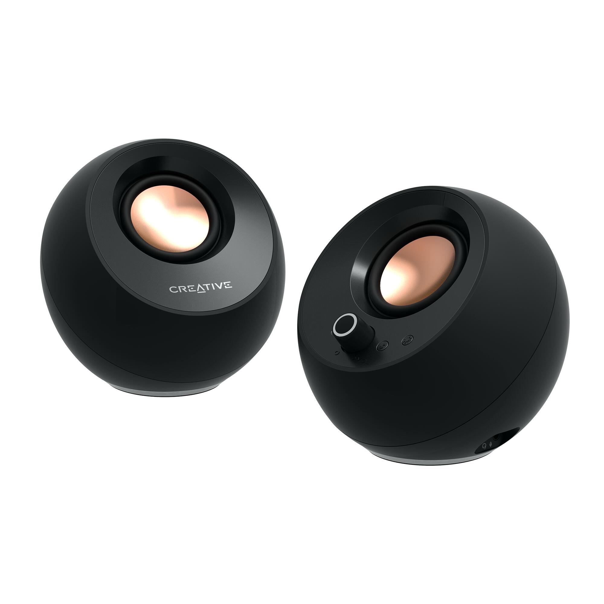 Creative Altoparlante Pebble Pro / 51MF1710AA000 Nero Doppelpack