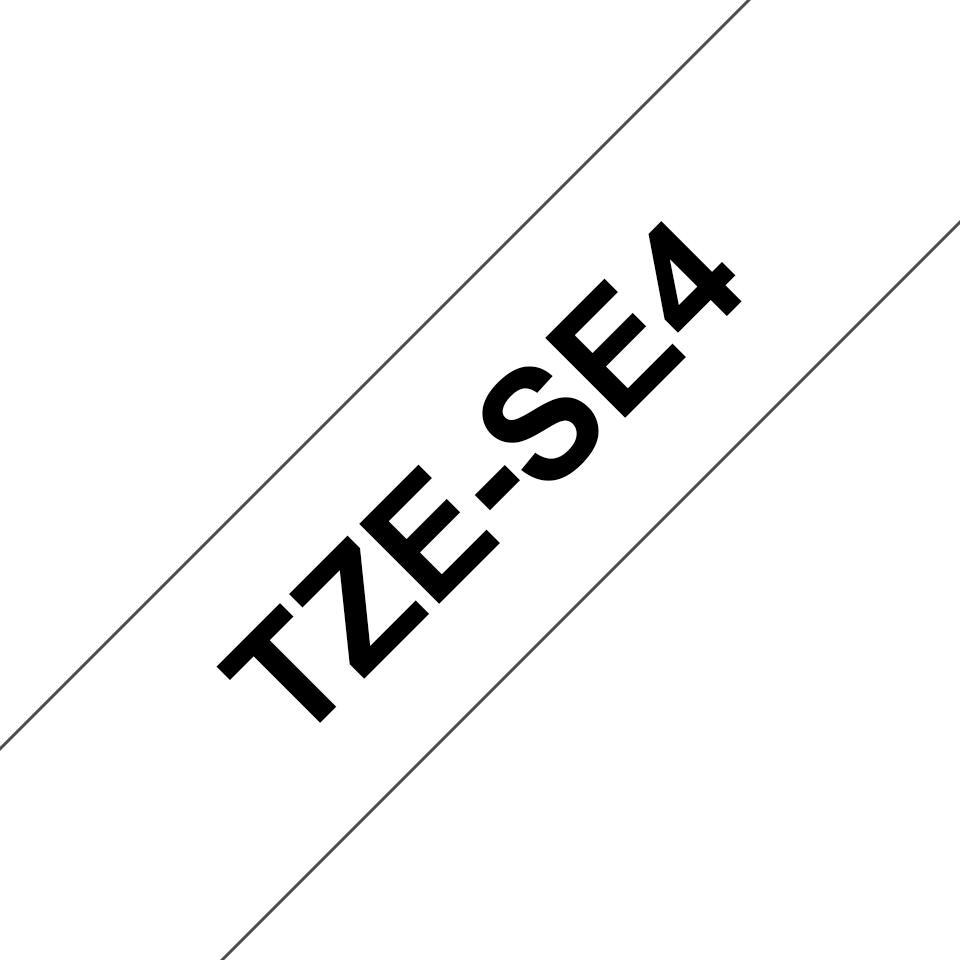 Brother Colour ribbon TZE-SE4 / TZESE4 Black, white