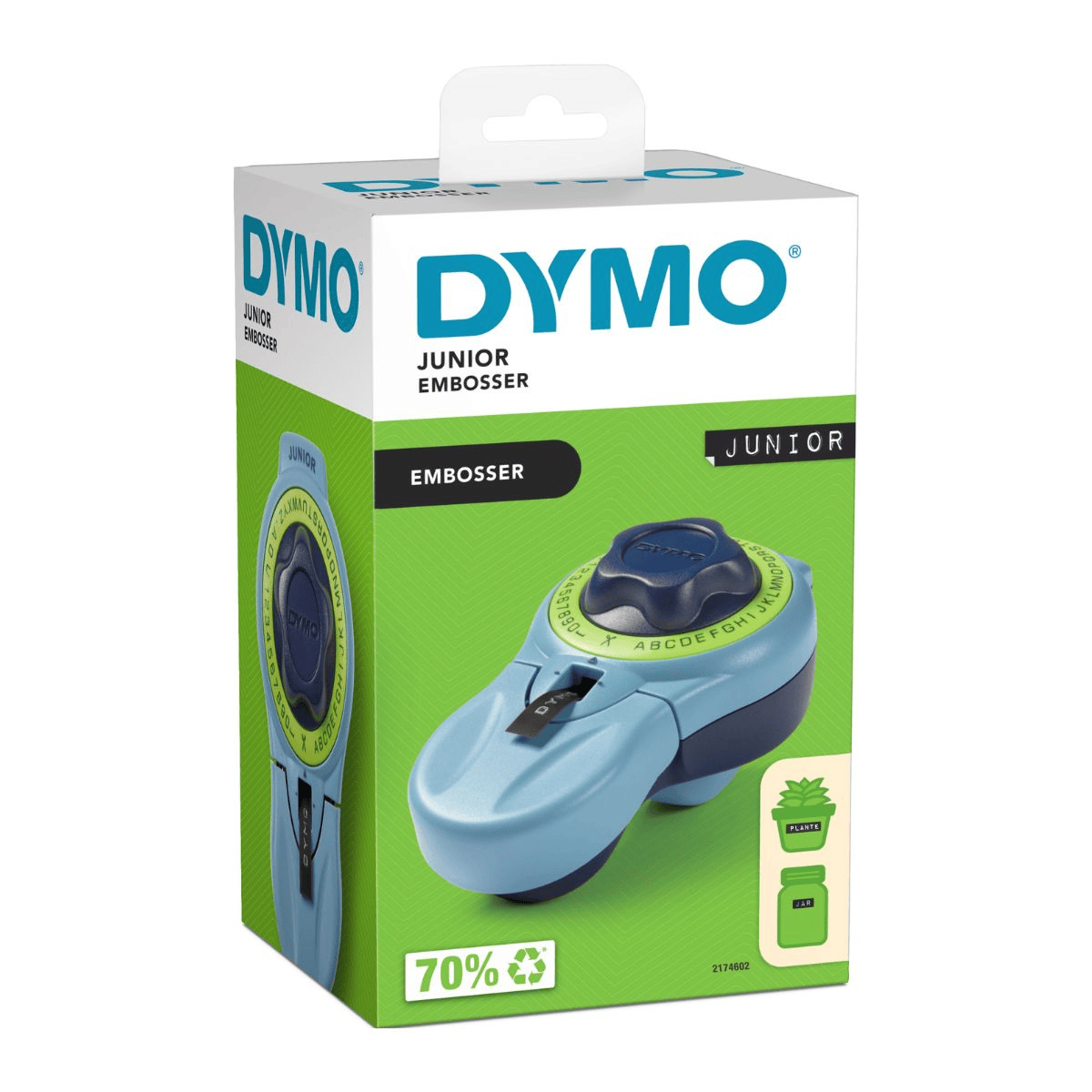 Dymo Beschriftungsgerät DYMO Junior / 2174602 Blau