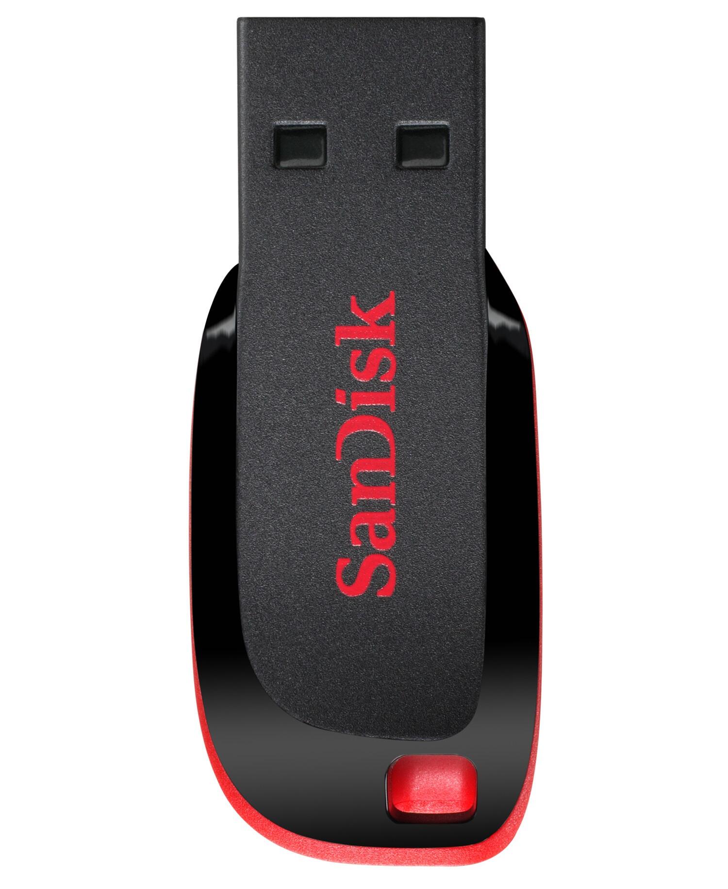 SanDisk USB stick Cruzer Blade 16GB / SDCZ50-016G-B35 Black, red