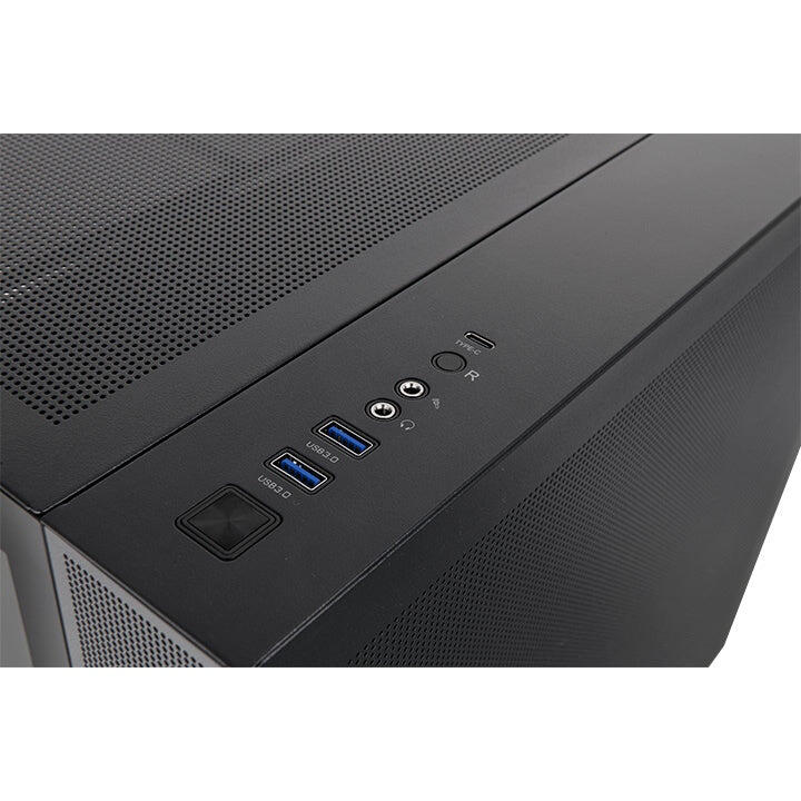 Thermaltake Carcasa de PC View 380 TG ARGB / CA-1Z2-00M1WN-00 Negro