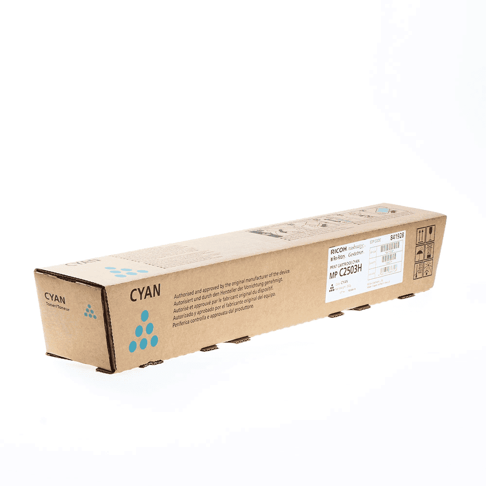 Ricoh Toner MP C2503 / 841928 Cyan XL