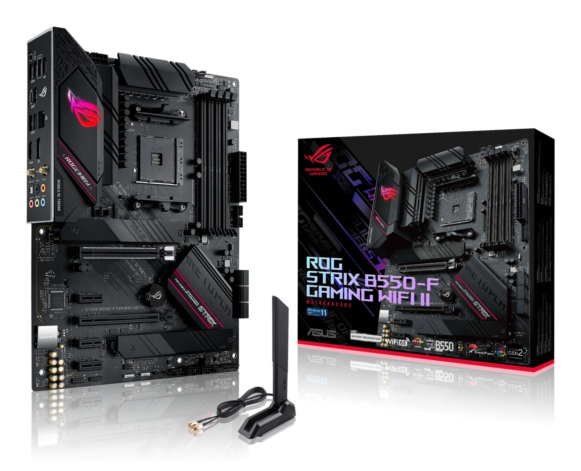 ASUS Mainboard ROG STRIX B550-F WIFI II / 90MB19V0-M0EAY0 Black