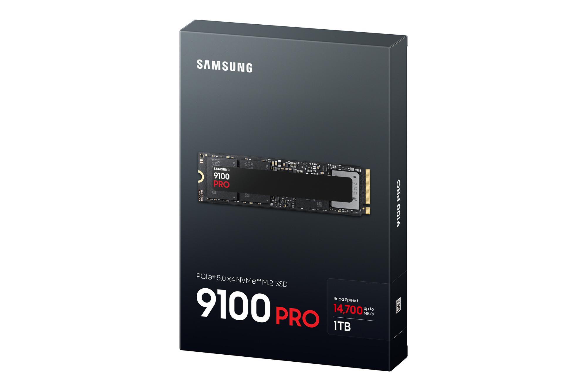 Samsung M.2 SSD Samsung 9100 Pro / MZ-VAP1T0BW Mehrfarbig