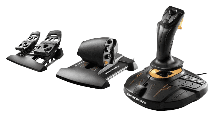 Thrustmaster Controllore T.16000M FCS Flight Pack / 2960782 Nero