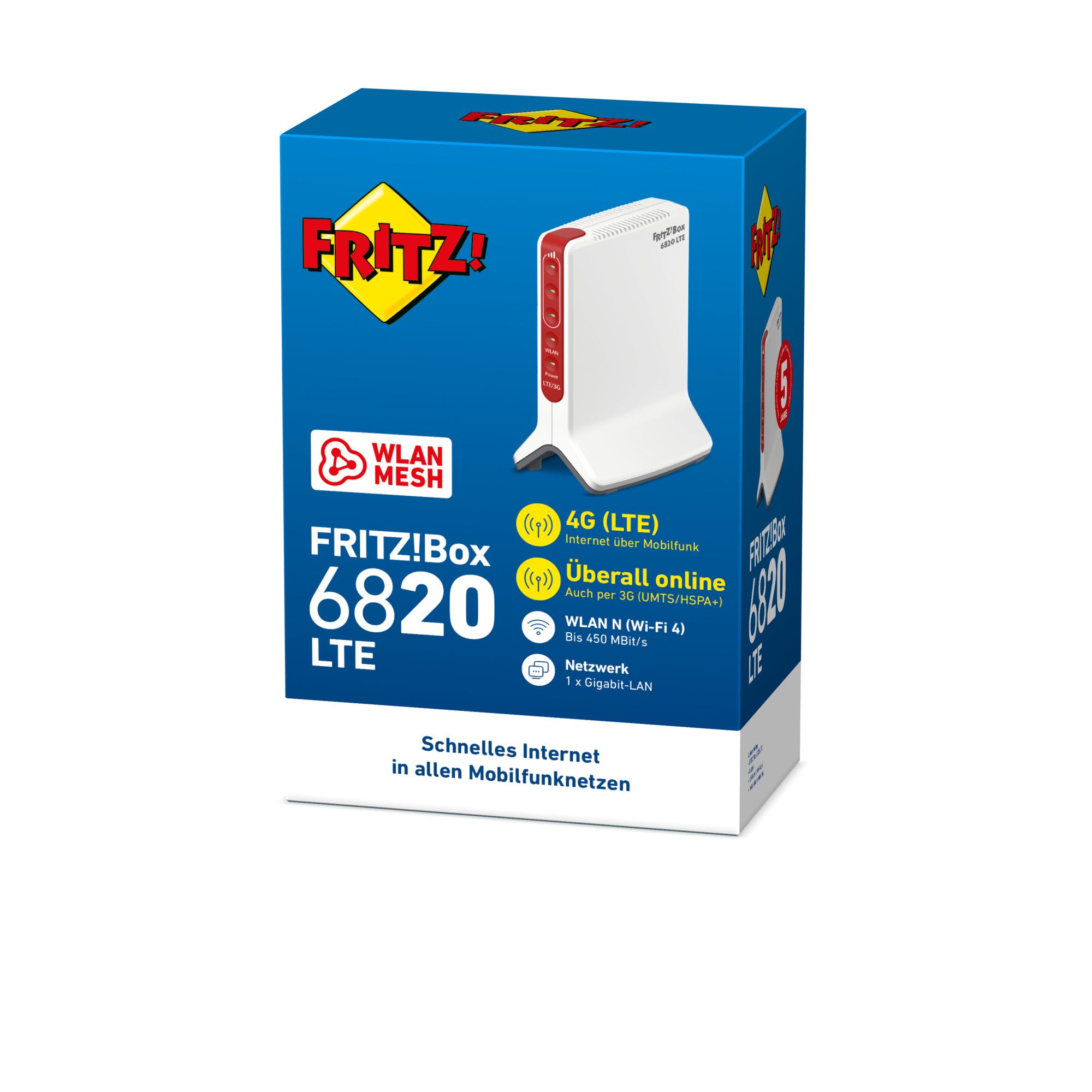 Fritz! Router 6820 LTE / 20002906 Weiß