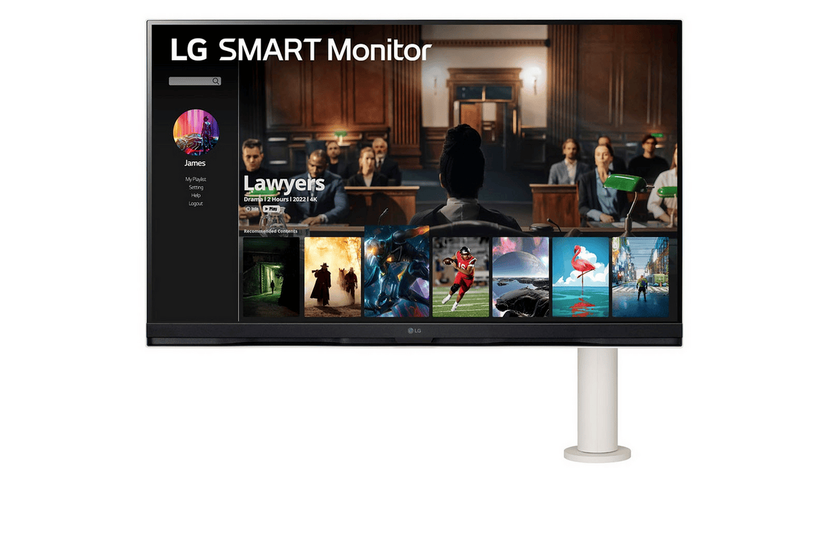 LG Monitor 32SQ780 / 32SQ780S-W.AEU Black