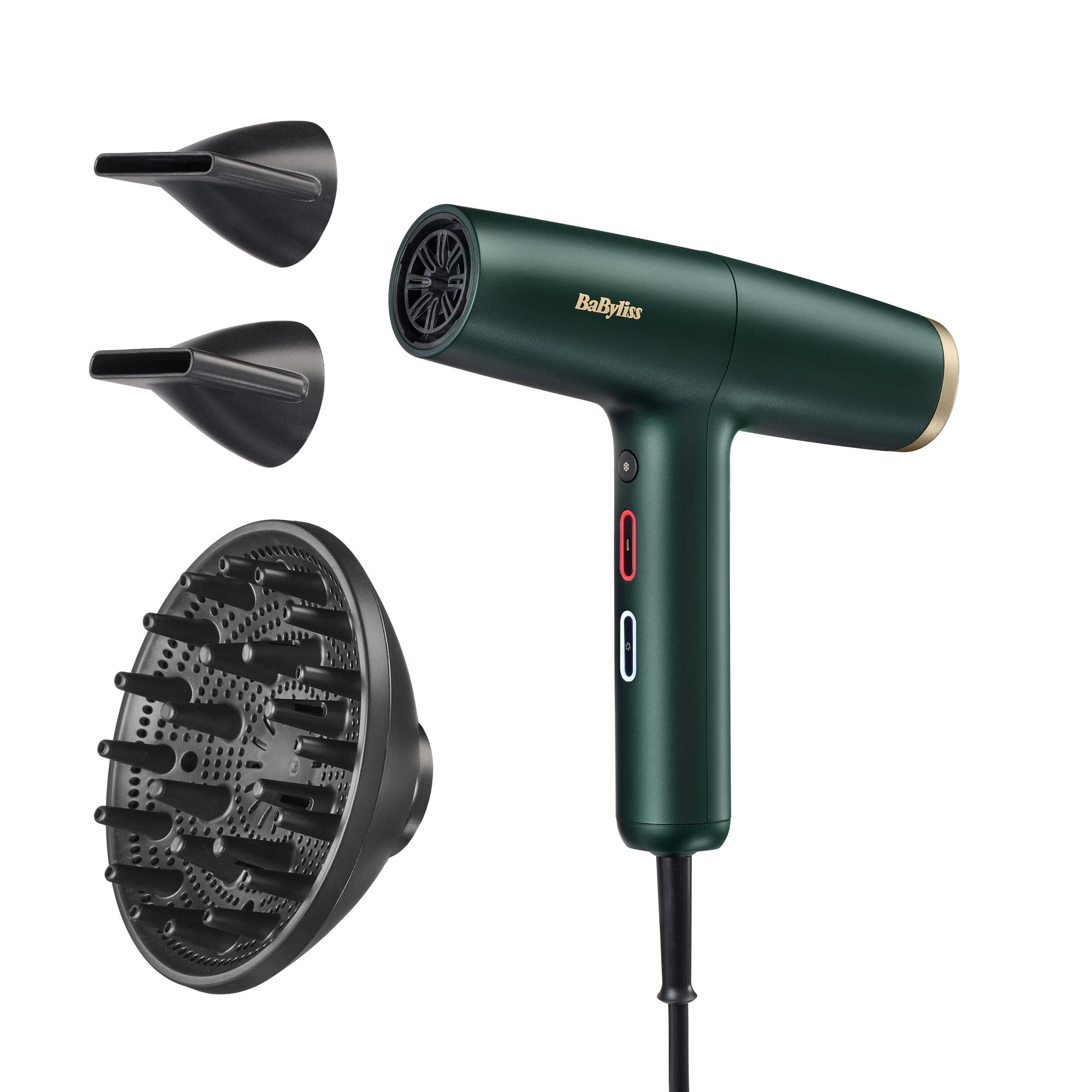BaByliss Hair dryer Air Power Pro / D6555DCHE Gold, green
