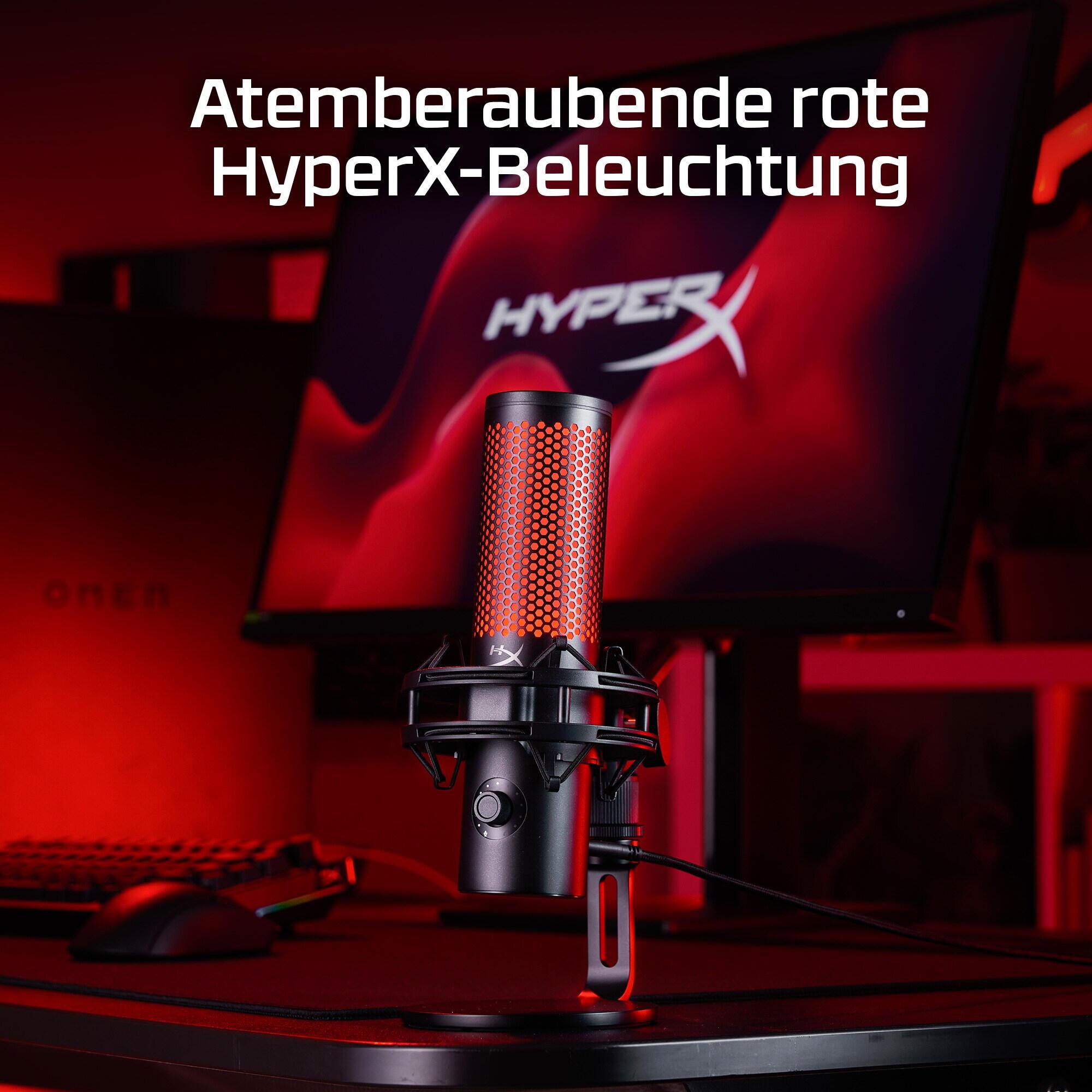HyperX Mikrofon QuadCast 2 / 872V1AA Schwarz