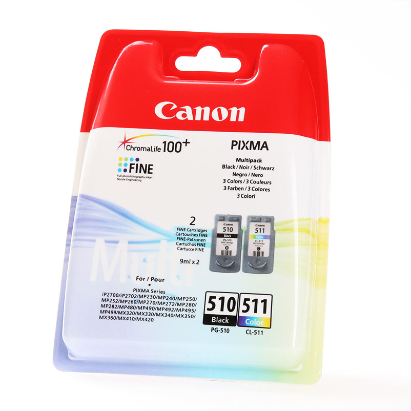 Canon Tinte PG-510/CL-511 / 2970B010 BK,C,M,Y Multipack