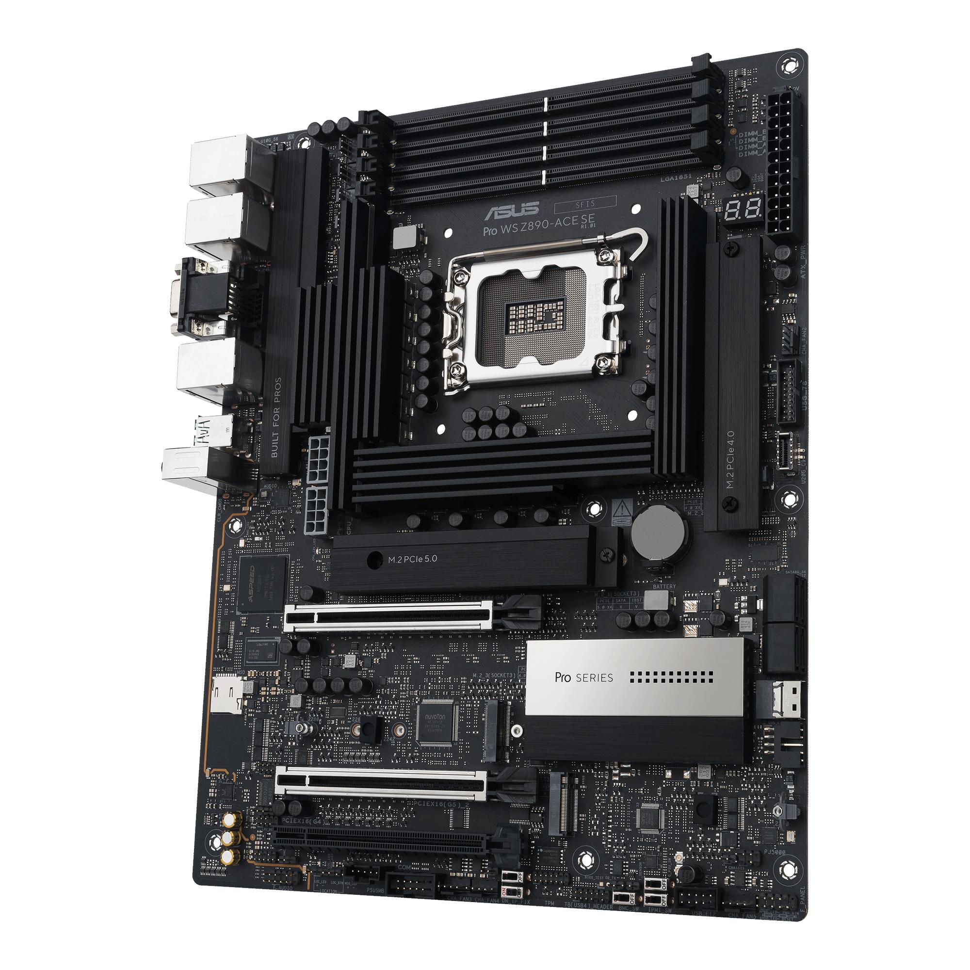 ASUS Placa base PRO WS Z890-ACE SE / 90MB1JC0-M0EAY0 Negro