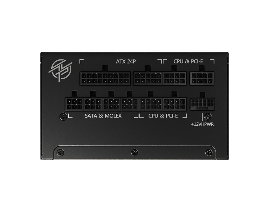 MSI Alimentation pour PC MPG A1000G PCIE5 / 306-7ZP7C11-CE0 Noir