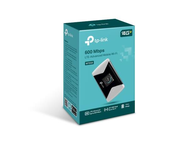 TP-Link Router M7650 / M7650 Nero, grigio 3,66 cm (1,44")