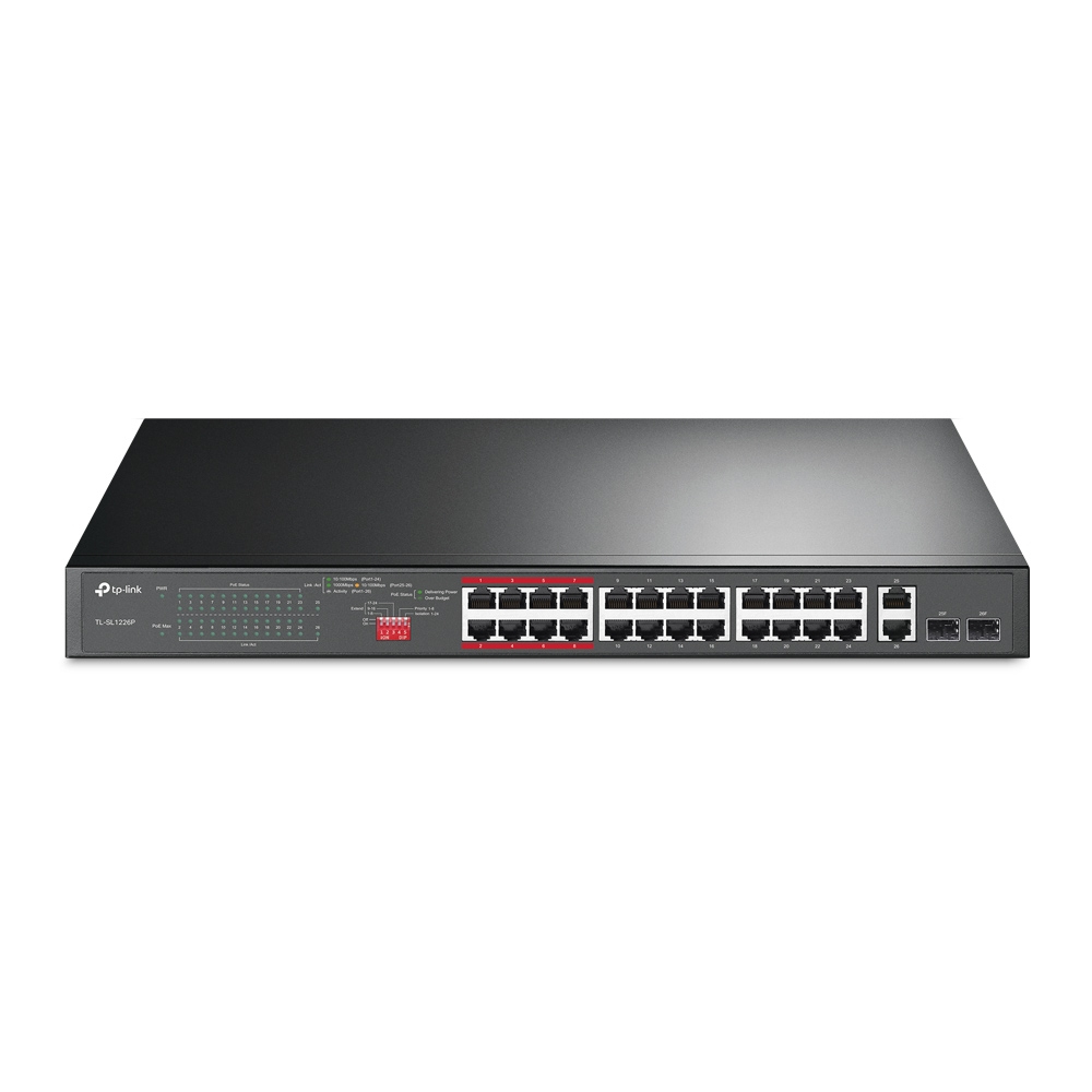 TP-LINK Switch TL-SL1226P / TL-SL1226P Schwarz