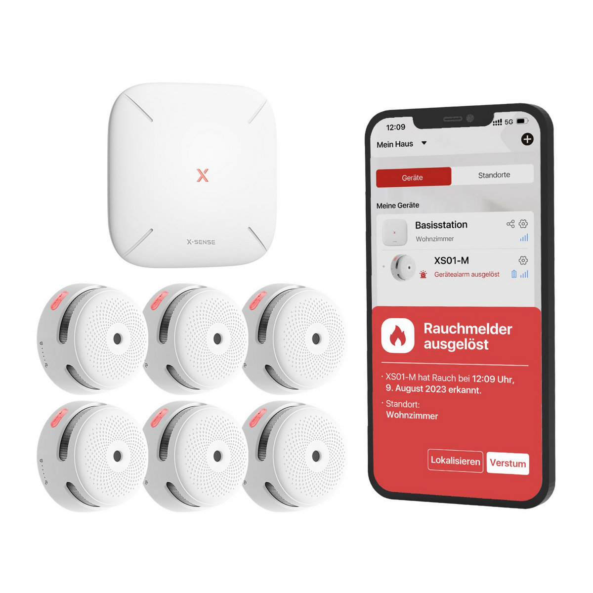 X-Sense Rauchmelder FS61 / ZASXS00109WEU White Multipack