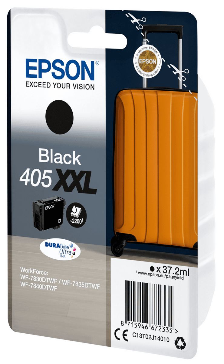 Epson Tinte 405XXL / C13T02J14010 Schwarz XXL