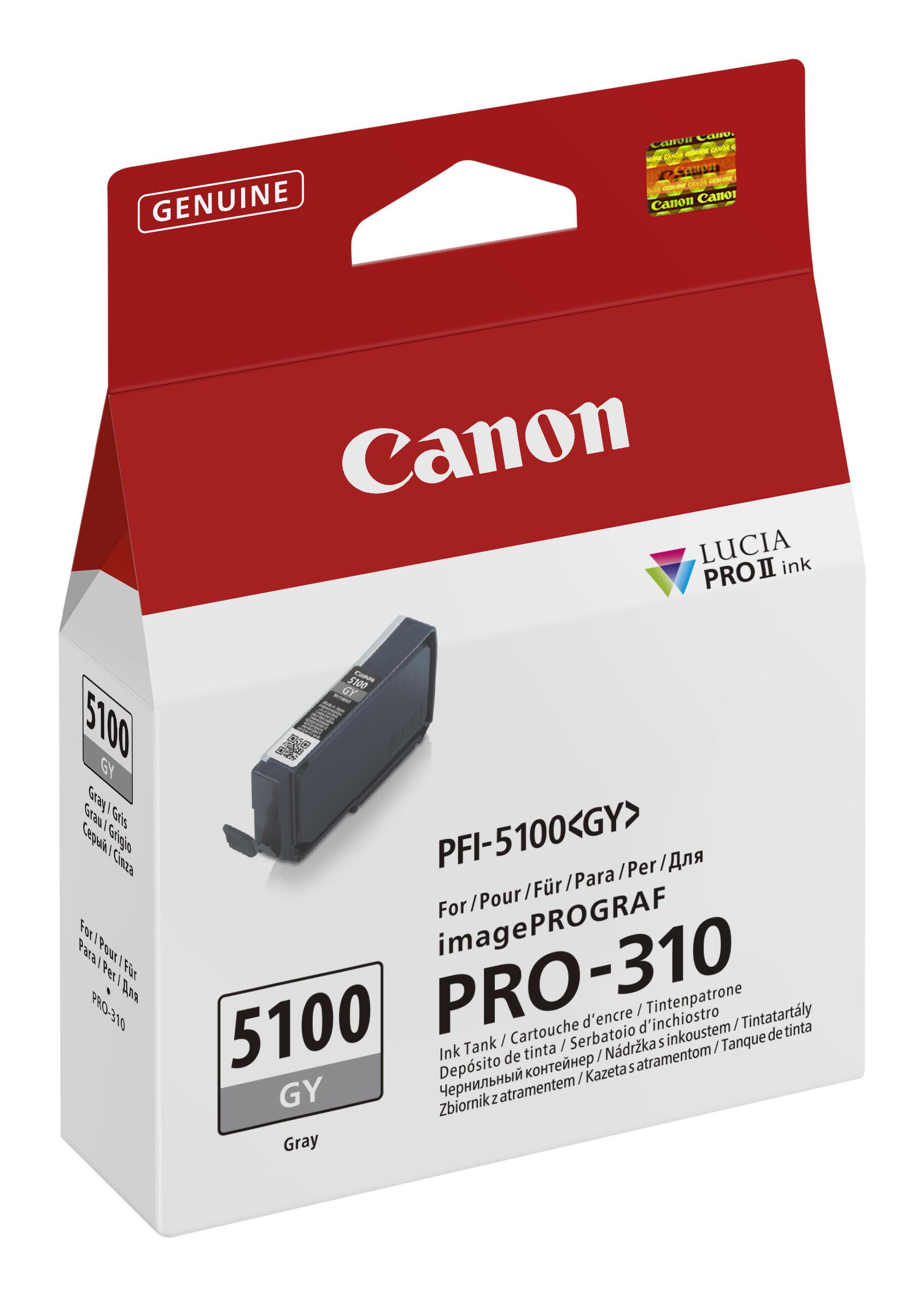 Canon Encre PFI-5100 GY / 6959C001 Gris Standard
