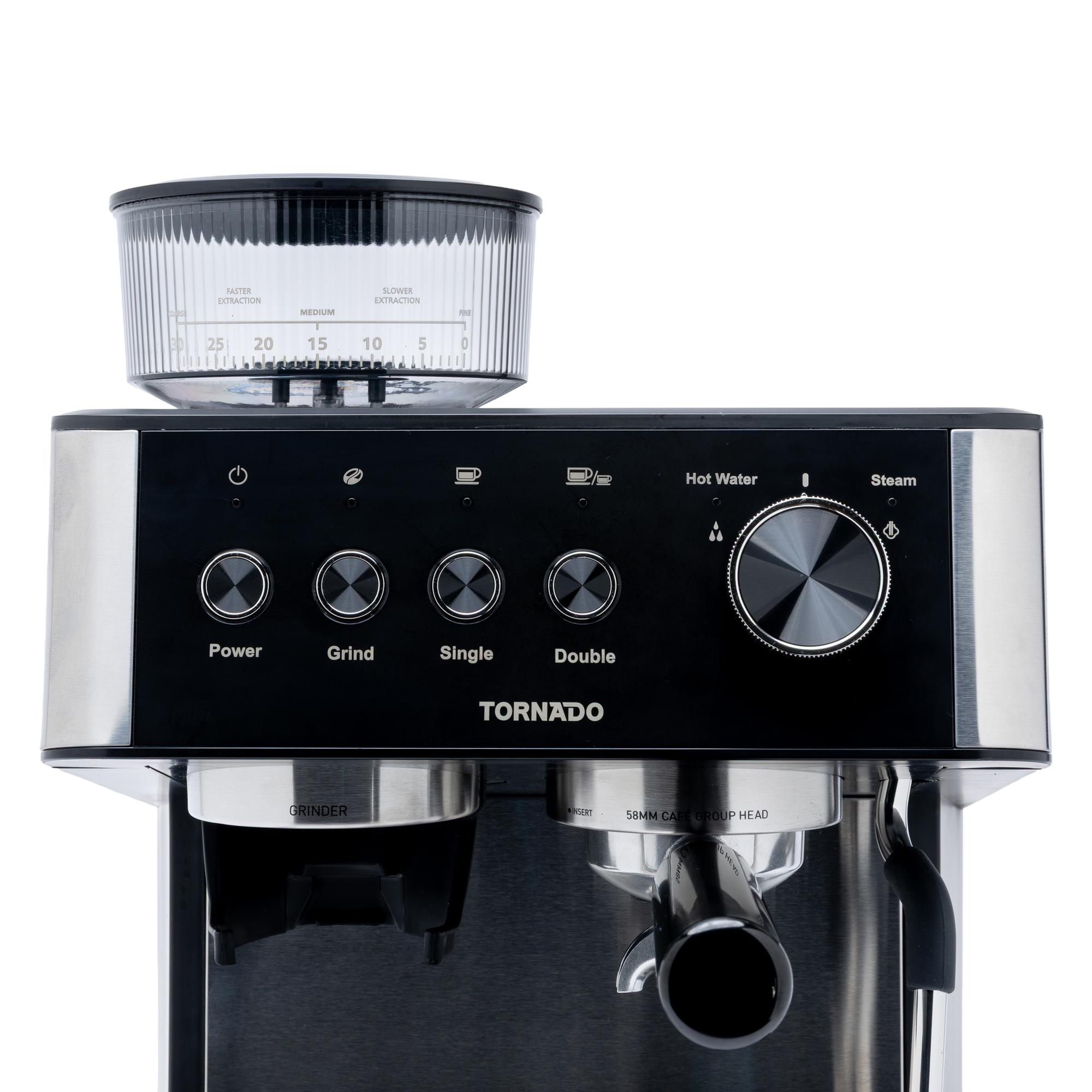 TORNADO Máquina Portafiltro TCM5431-GS Plata