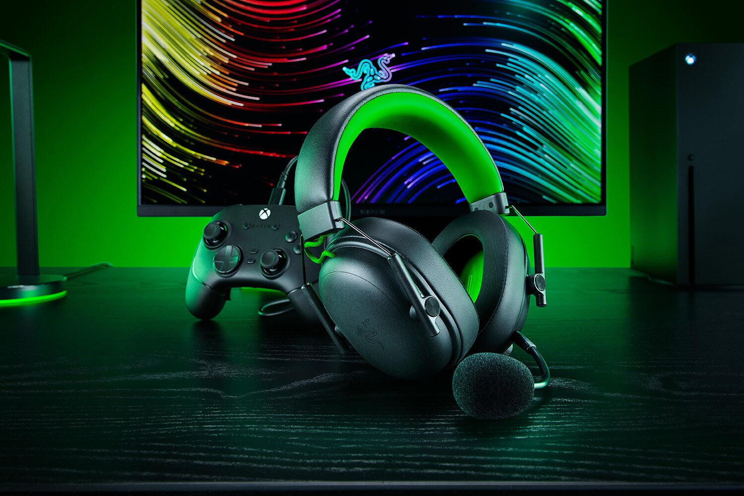 Razer Auriculares BlackShark V3 Pro Xbox Green Black / RZ04-05420200-R3M1 Negro, verde