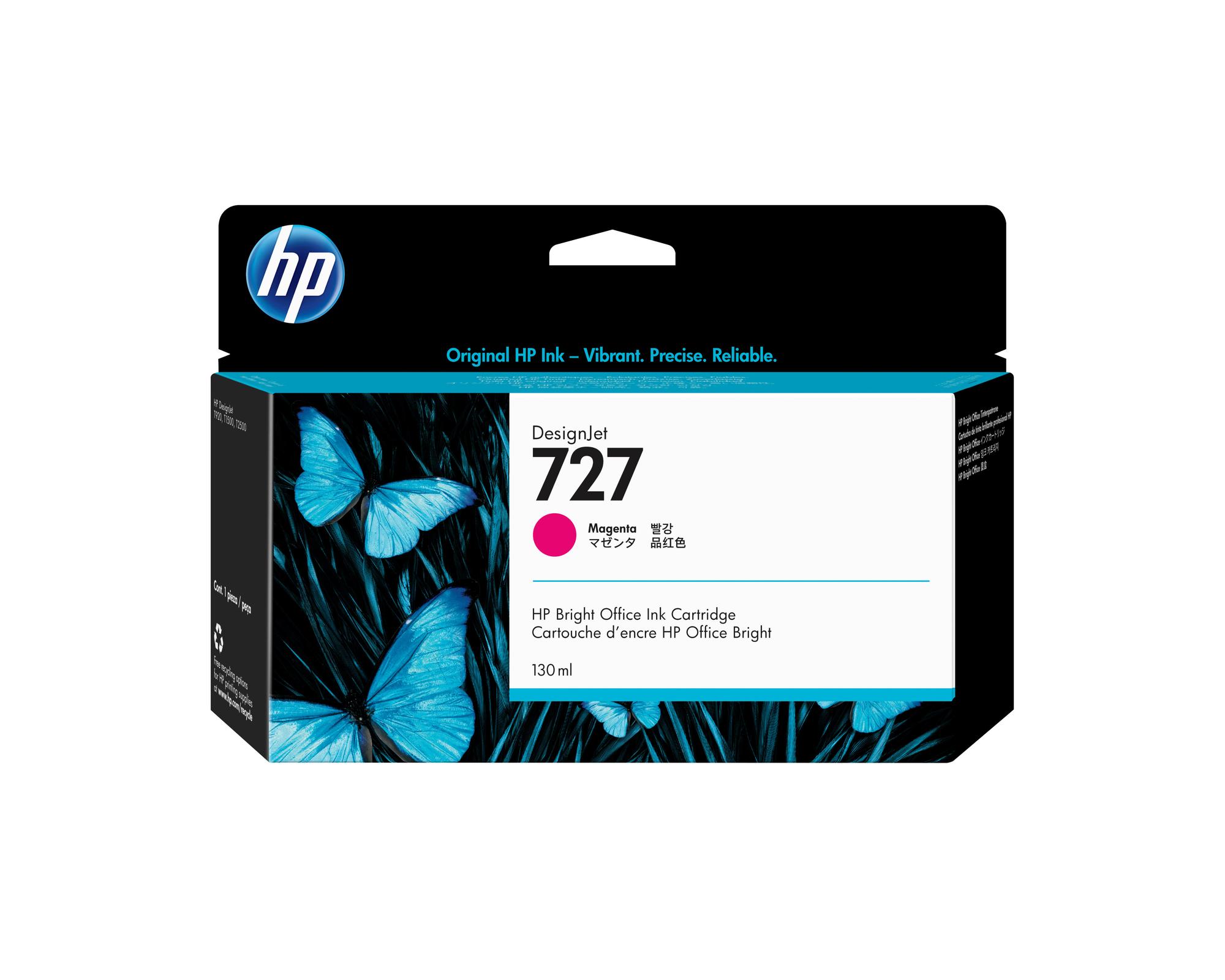 HP Tinta 727 / B3P20A Magenta XL