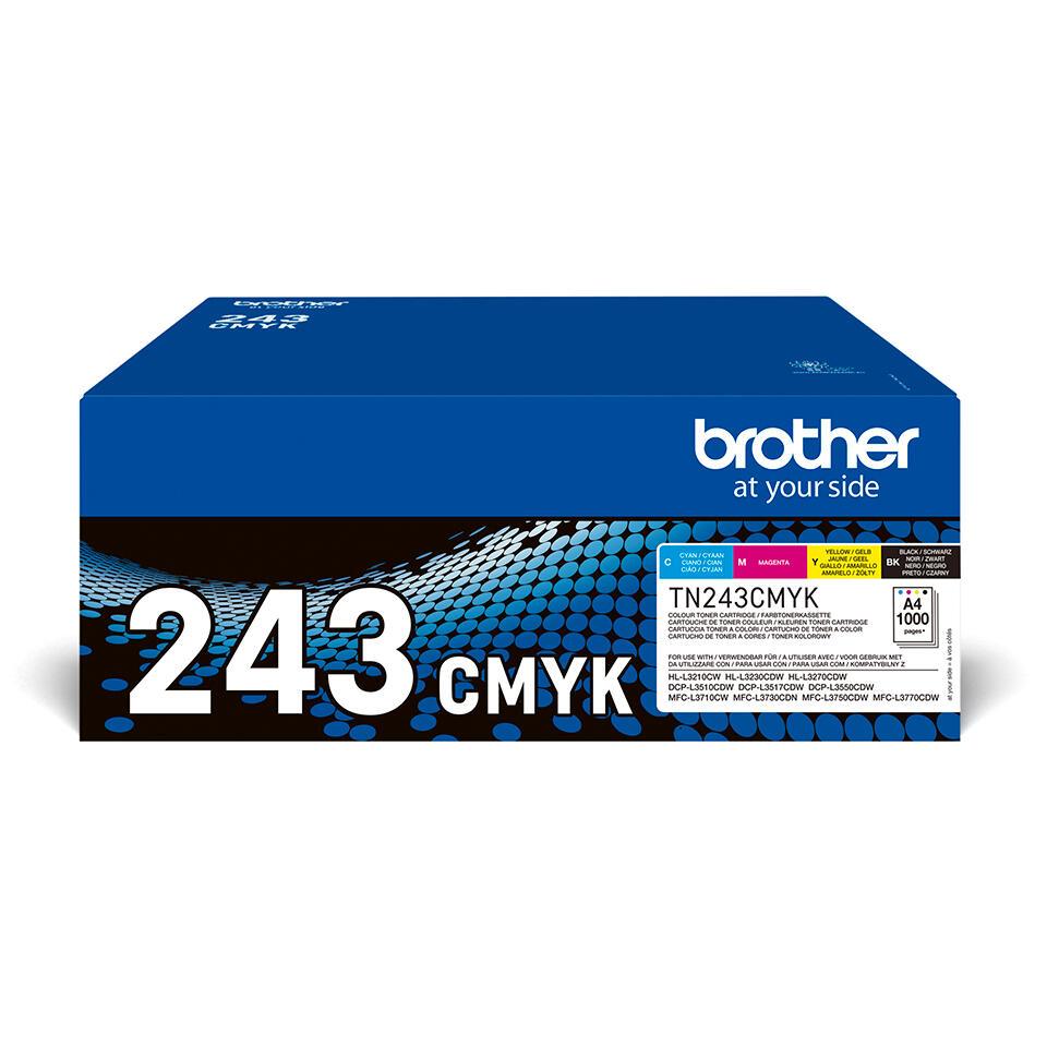 Brother Toner TN-243CMYK / TN243CMYK BK,C,M,Y Multipack