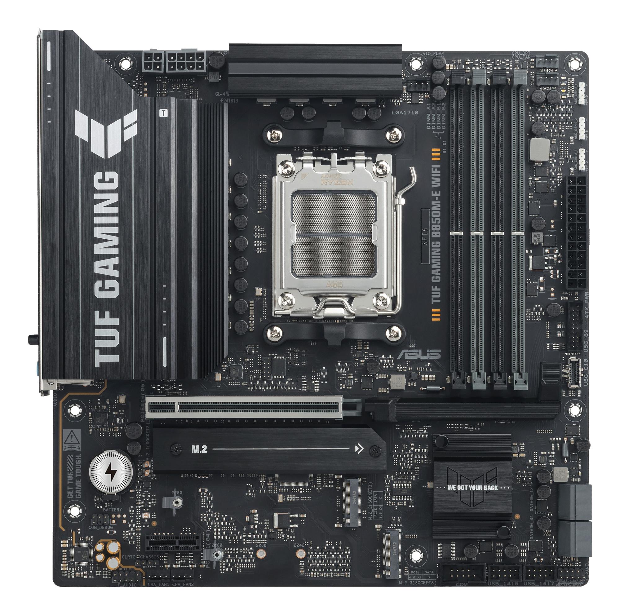 ASUS Mainboard TUF GAMING B850M-E WIFI / 90MB1LS0-M0EAY0 Grey