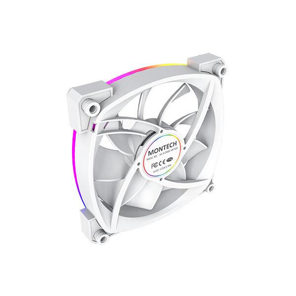Montech Lüfter AX120 PWM / AX120 PWM (W) Weiß