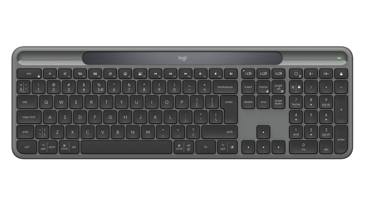 Logitech Keyboard Signature Slim Solar+ K980 US / 920-013764 Graphite