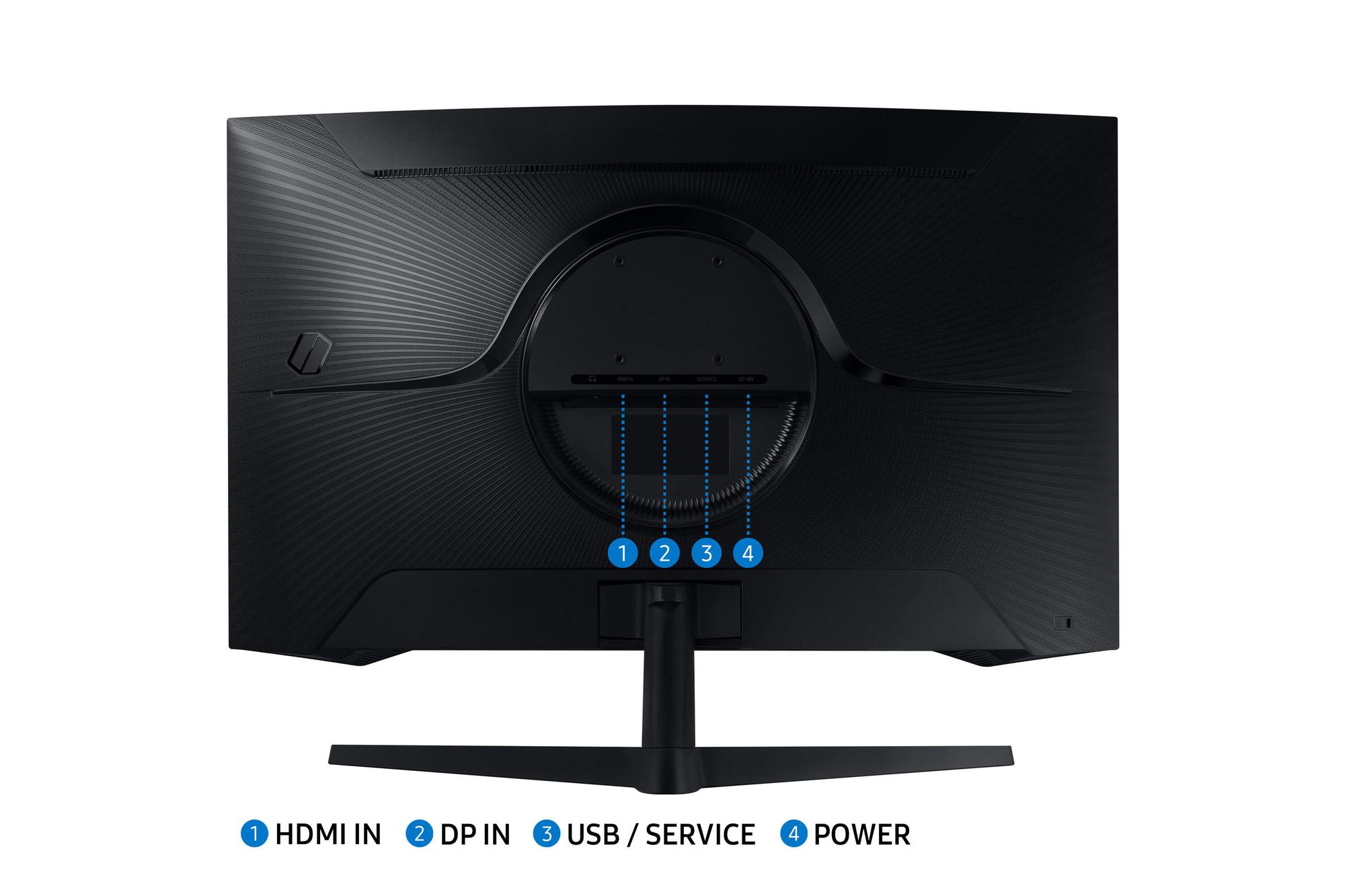 Samsung Monitor S32CG552EU / LS32CG552EUXEN Negro 81,3 cm (32")