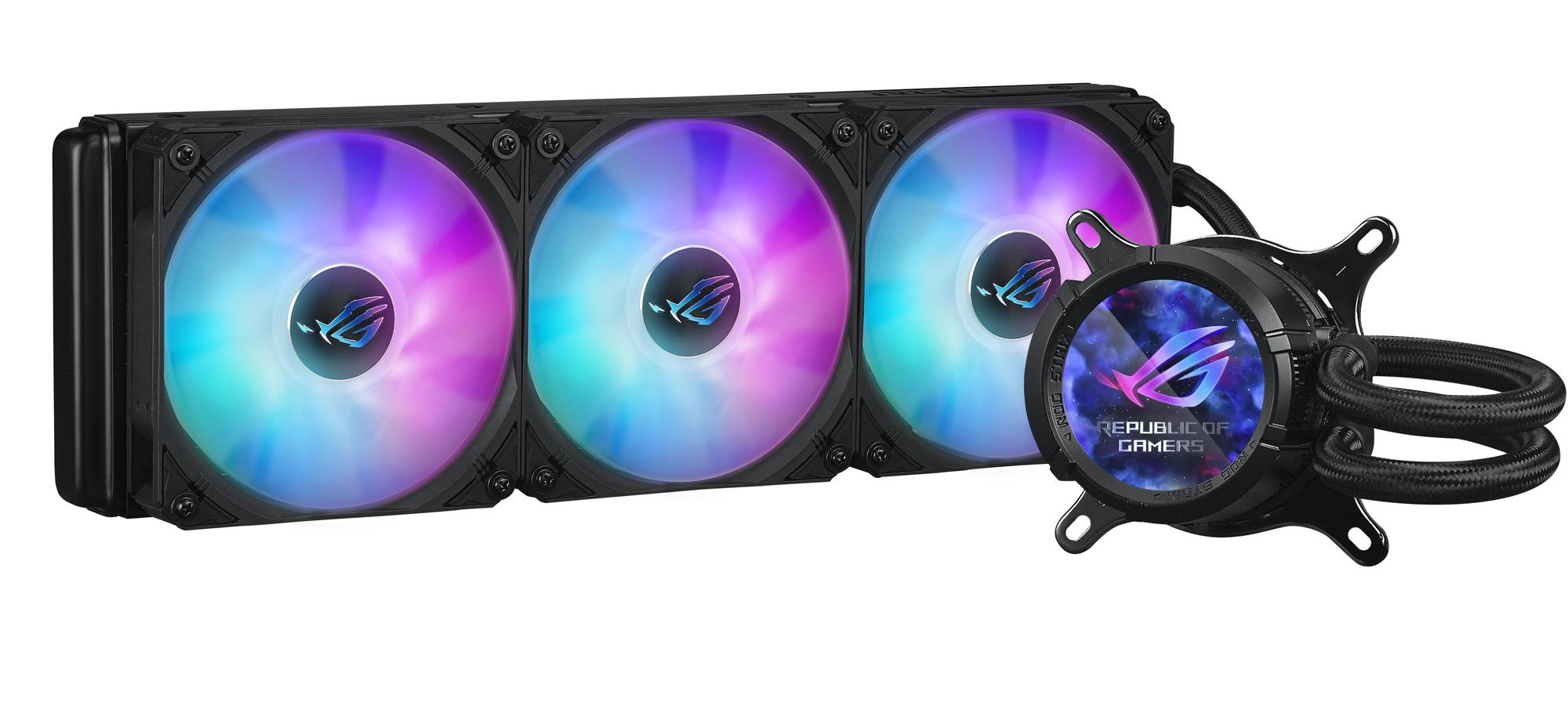 ASUS Raffreddamento ad acqua ROG Strix LC III 360 ARGB LCD / 90RC00W1-M0UAY0 Nero XL