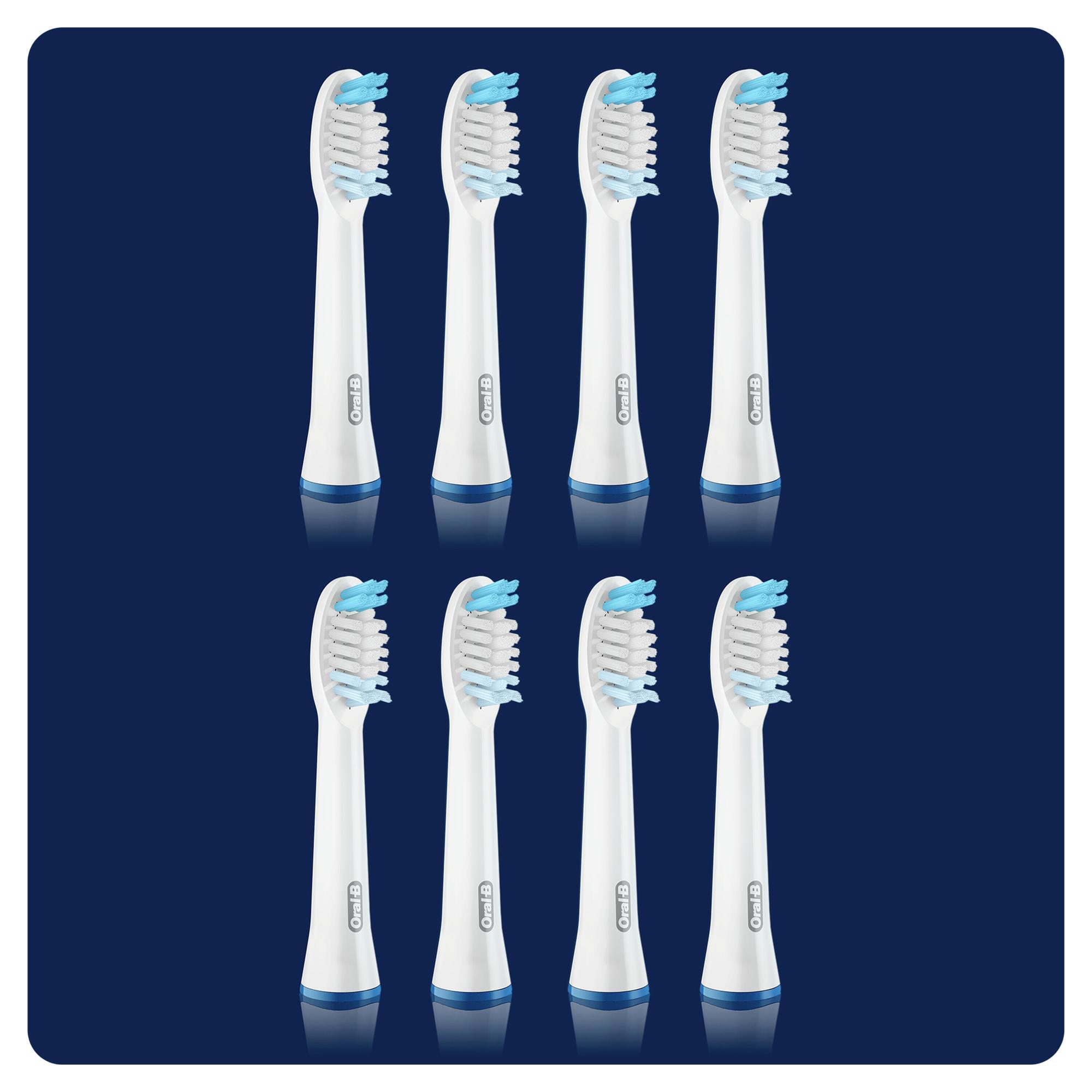 Oral-B Attachable toothbrush 8x Pulse / 4210201395348 White 8-Pack