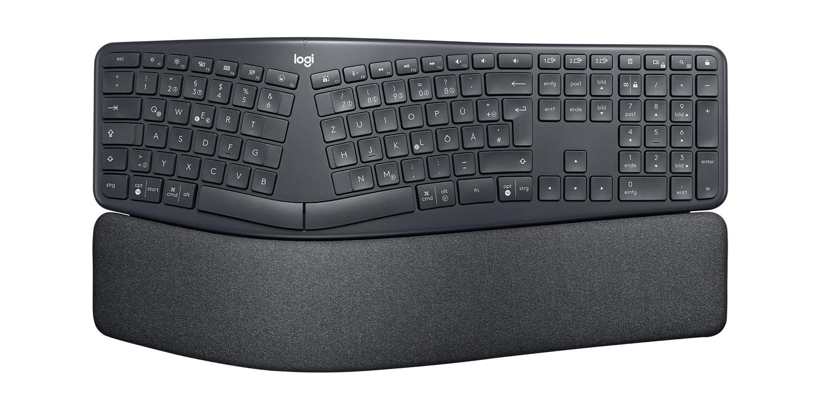 Logitech Teclado K860 Ergo Business / 920-010345 Grafito