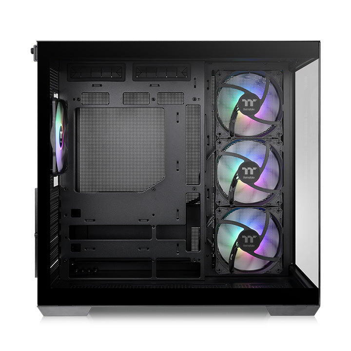 Thermaltake Carcasa de PC View 380 TG ARGB / CA-1Z2-00M1WN-00 Negro
