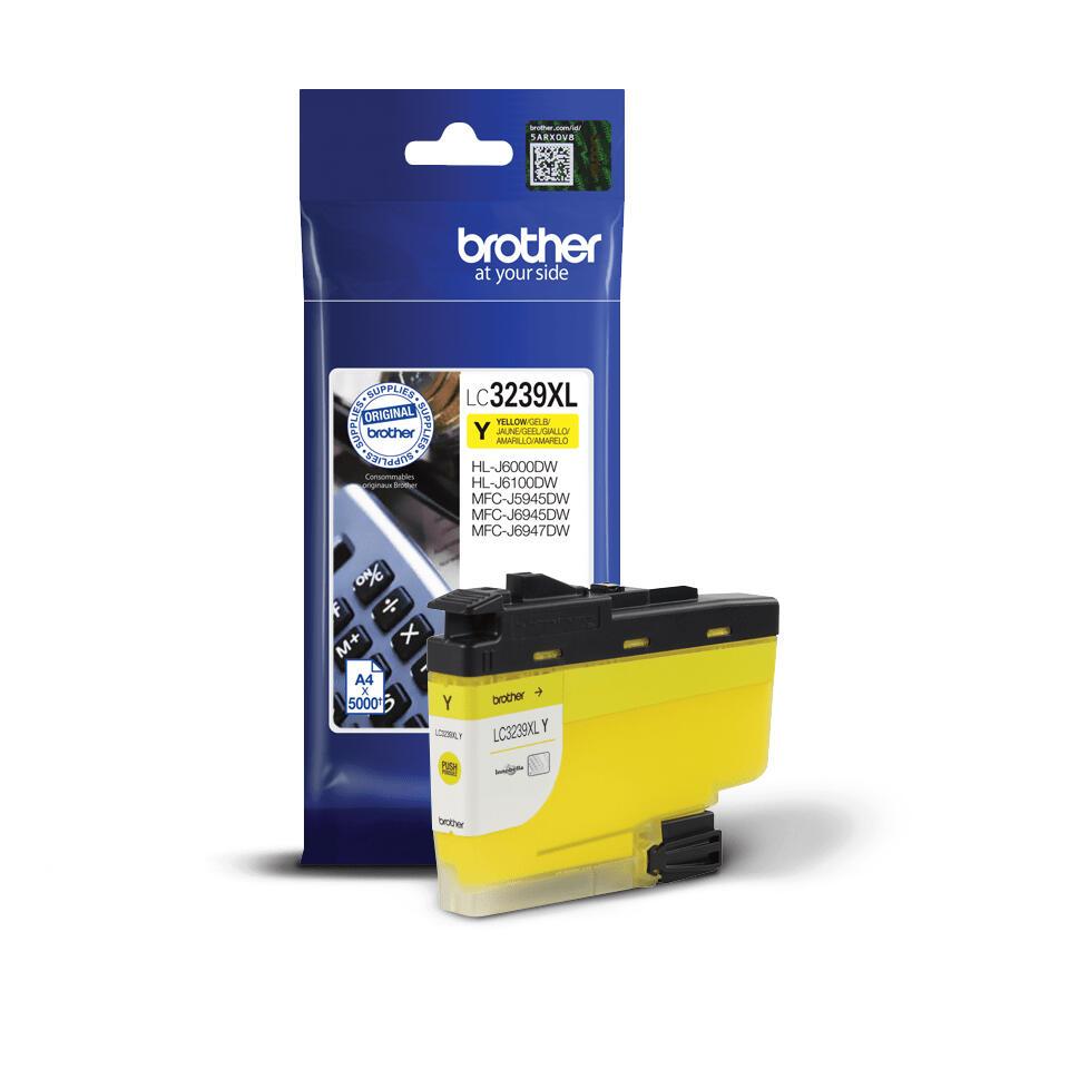Brother Tinta LC-3239XLY / LC3239XLY Amarillo XL