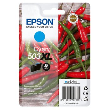 Epson Tinta 503XL / C13T09R24010 Cian