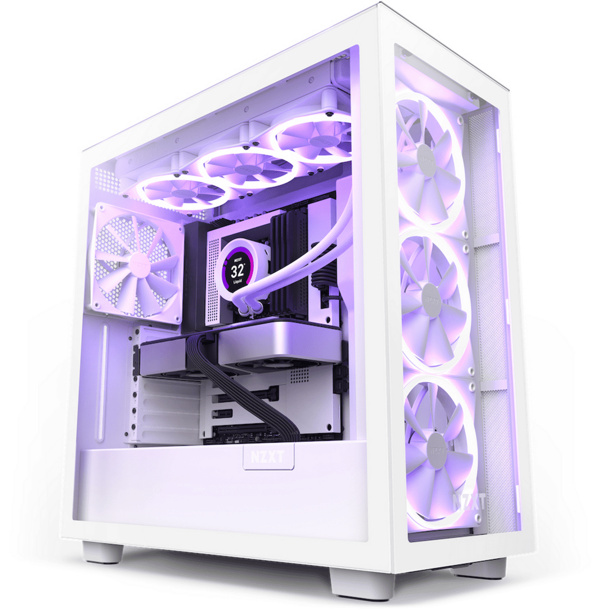 NZXT PC housing H7 Elite / CM-H71EW-02 White