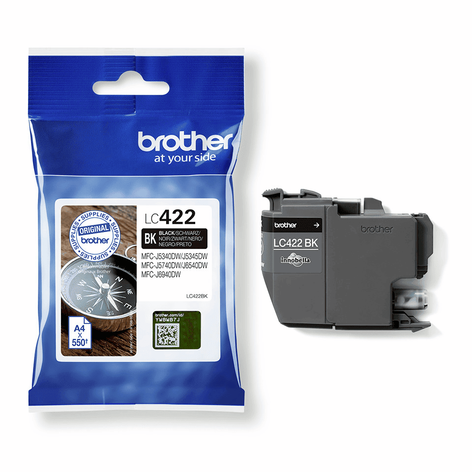 Brother Tinta LC-422BK Negro