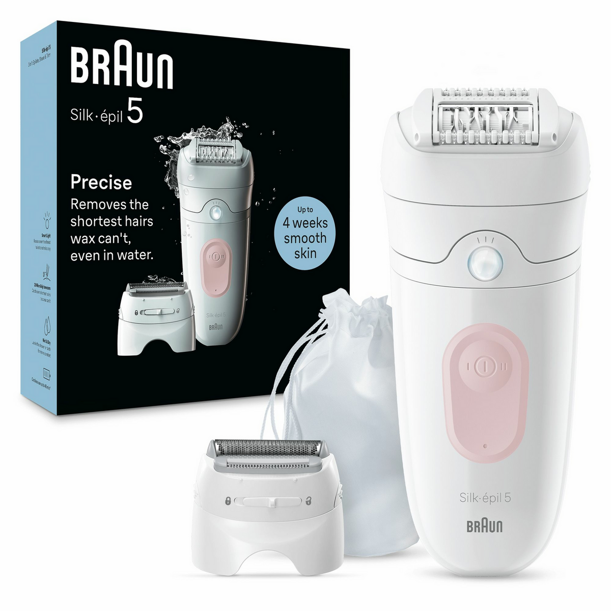 Braun Depilador Silk-épil 5-030 / 225045 Blanco